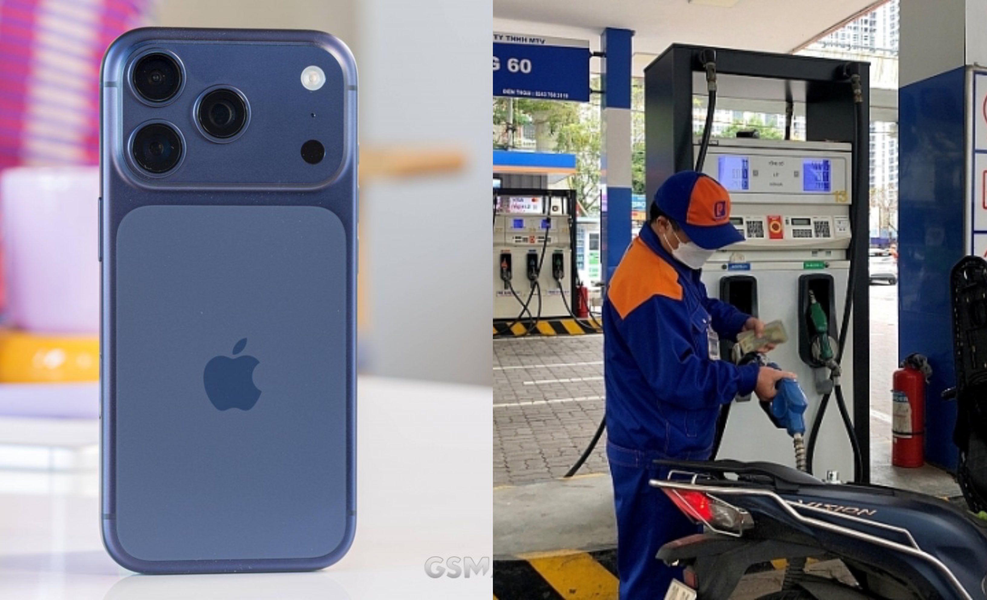 Bảng gi&aacute; xăng dầu h&ocirc;m nay chiều 30/4: Dầu Diesel vẫn rẻ hơn 16.0000 đồng từ đỉnh, iPhone 17 rẻ như cho