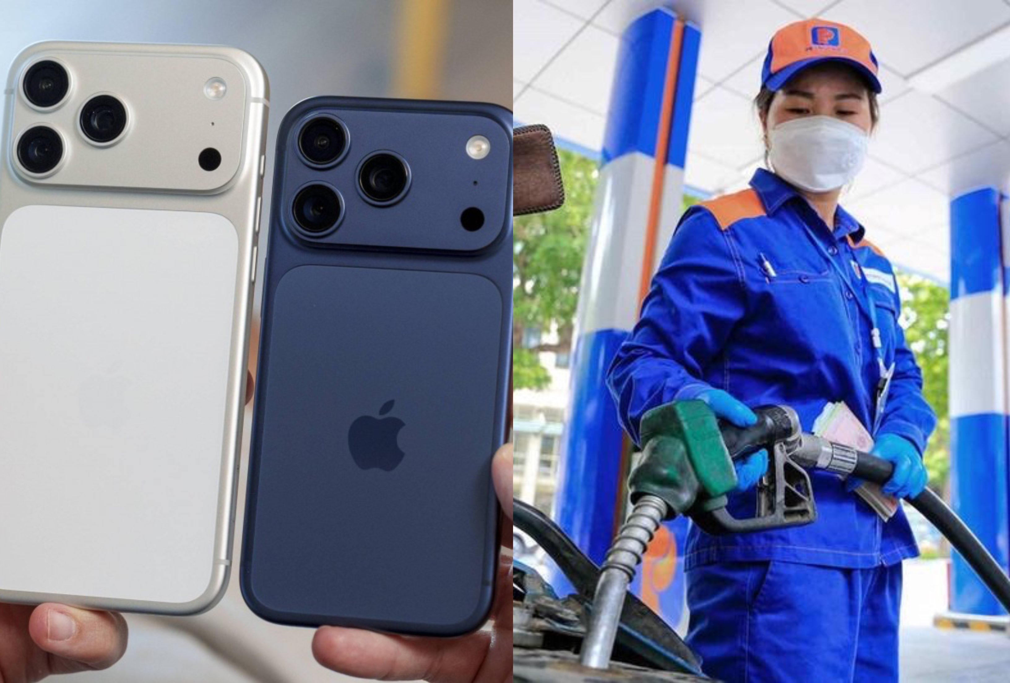 Bảng gi&aacute; xăng dầu h&ocirc;m nay 2/5: Xăng RON95, RON92, dầu diesel vẫn rẻ hơn đỉnh 16.000 đồng, gi&aacute; iPhone giảm mạnh