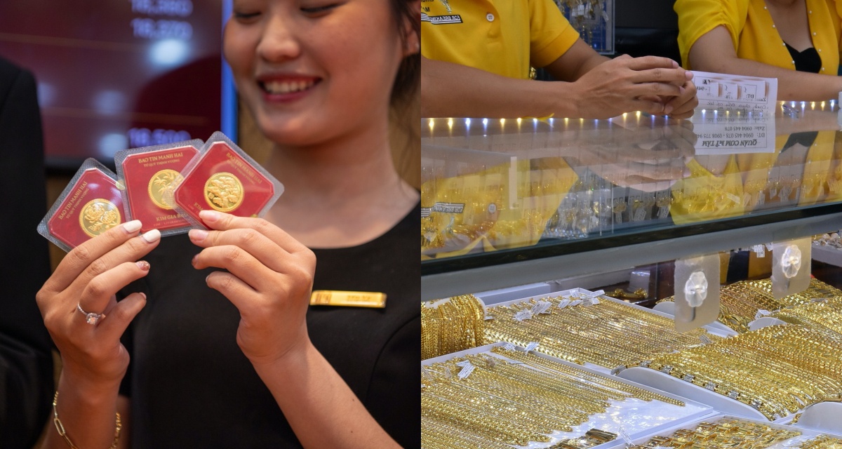 Gi&aacute; v&agrave;ng h&ocirc;m nay 1/5: V&agrave;ng nhẫn 9999, SJC mất tới 12 triệu sau 1 th&aacute;ng, thế giới tăng \'bốc đầu\', n&ecirc;n mua hay b&aacute;n?