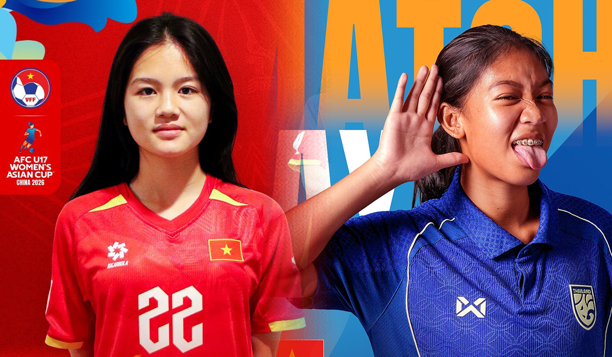 Kết quả b&oacute;ng đ&aacute; U17 Việt Nam 1-2 U17 Th&aacute;i Lan - VCK U17 nữ ch&acirc;u &Aacute; 2026: ĐT Việt Nam mắc sai lầm