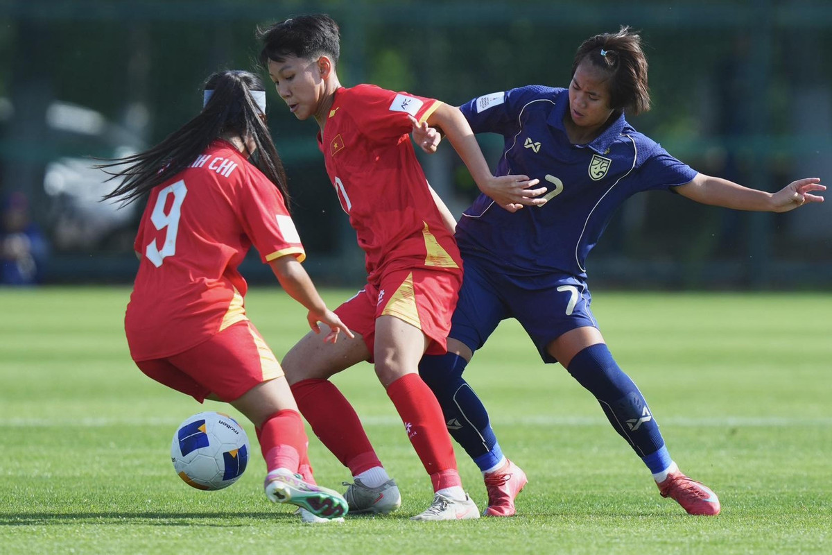 Kết quả U17 Việt Nam 2-2 U17 Th&aacute;i Lan - VCK U17 nữ ch&acirc;u &Aacute; 2026: HLV Th&aacute;i Lan n&oacute;i lời chua ch&aacute;t