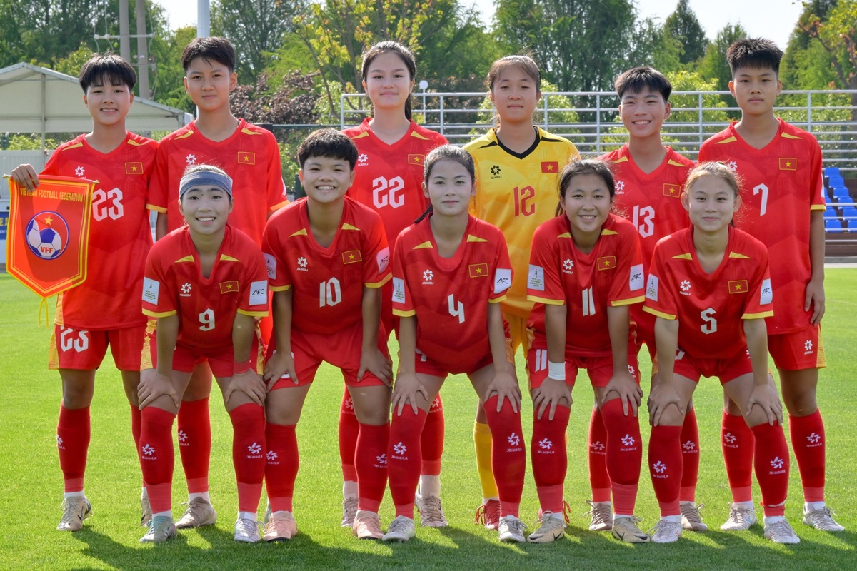 Bảng xếp hạng U17 nữ ch&acirc;u &Aacute; 2026 mới nhất 2/5: U17 Việt Nam xếp sau U17 Trung Quốc