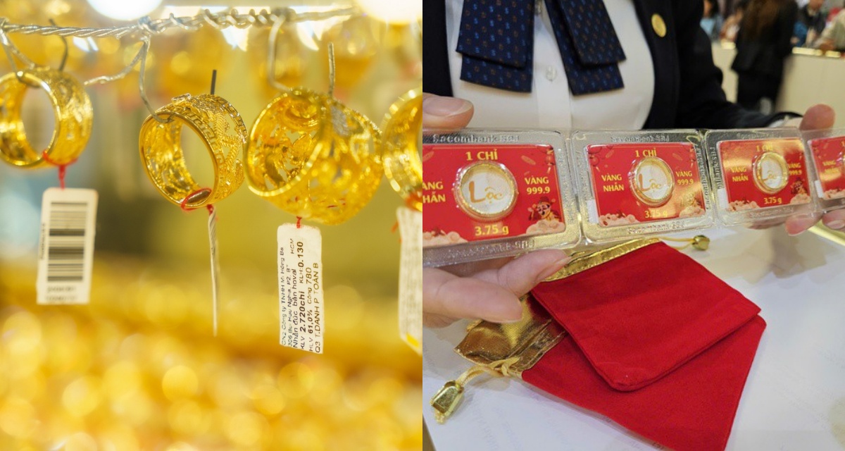 Gi&aacute; v&agrave;ng h&ocirc;m nay 2/5: V&agrave;ng SJC, nhẫn 9999, 24K, 18K chưa hạ nhiệt, khoảng c&aacute;ch gi&aacute; thế giới tiếp tục k&eacute;o d&agrave;i
