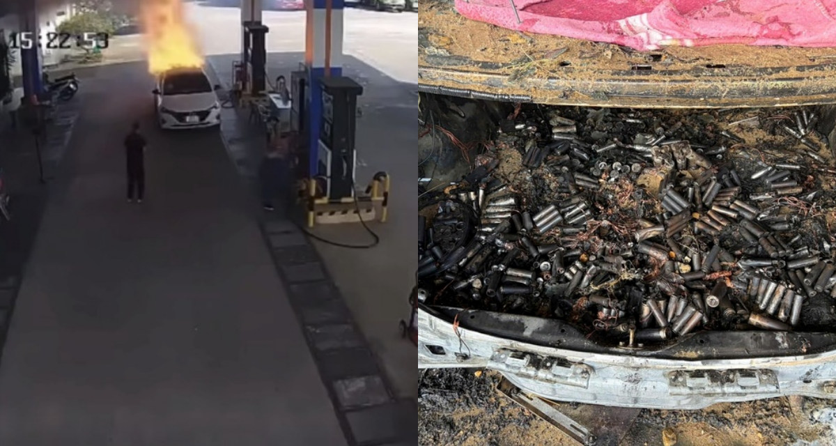 Sự kỳ lạ của t&agrave;i xế vụ ch&aacute;y &ocirc; t&ocirc; ở c&acirc;y xăng Đ&agrave; Nẵng, lộ manh mối quan trọng từ trong cốp xe