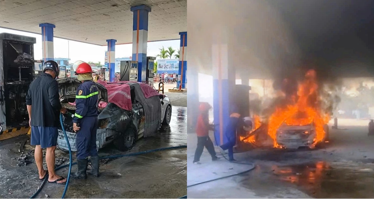 Vụ ch&aacute;y &ocirc; t&ocirc; ở c&acirc;y xăng tại Đ&agrave; Nẵng: L&yacute; do t&agrave;i xế kh&ocirc;ng mở cửa cứu người, chi tiết khiến nhiều người thấy v&ocirc; l&yacute;