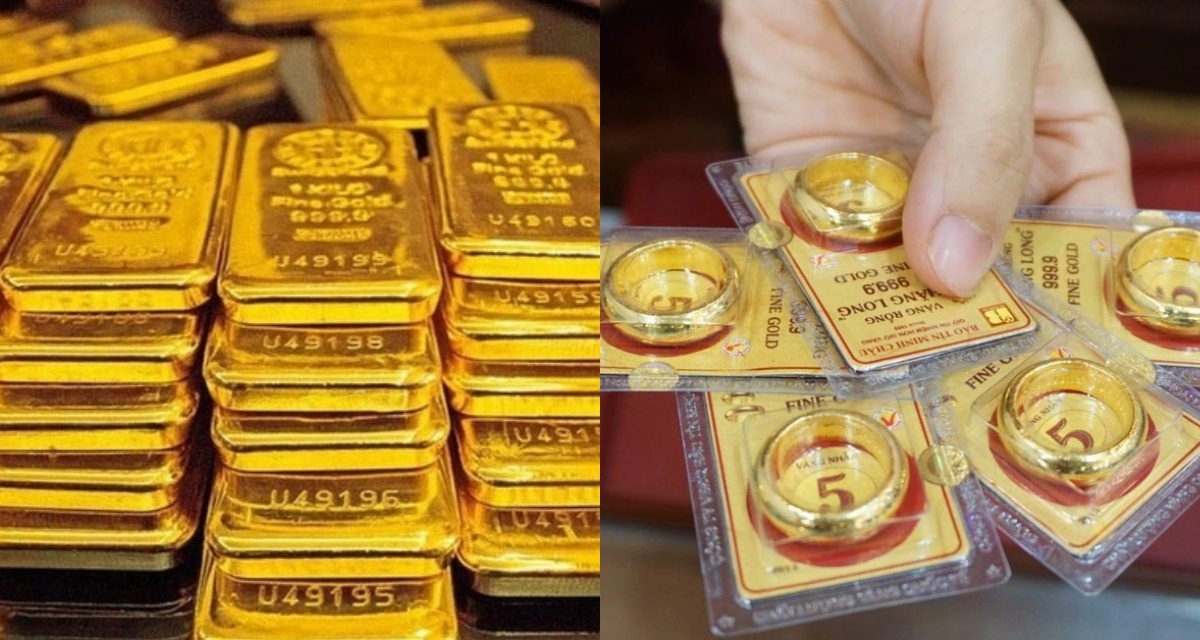 Gi&aacute; v&agrave;ng h&ocirc;m nay (chiều 4/5) tiếp tục tăng, v&agrave;ng SJC v&agrave; nhẫn 9999 đồng loạt đổi gi&aacute; khi thế giới chưa c&ugrave;ng nhịp