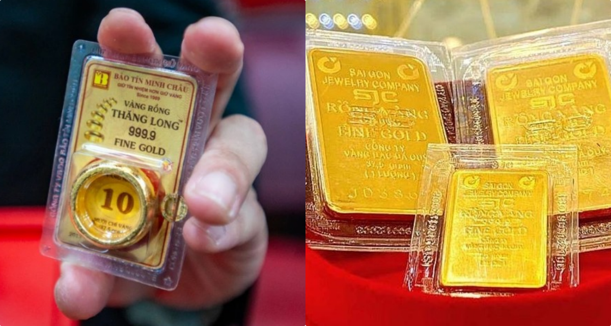 Gi&aacute; v&agrave;ng h&ocirc;m nay 4/5: Bảng gi&aacute; v&agrave;ng miếng SJC tăng \'vượt\' v&agrave;ng nhẫn 9999, thận trọng \'bẫy gi&aacute;\' r&igrave;nh rập