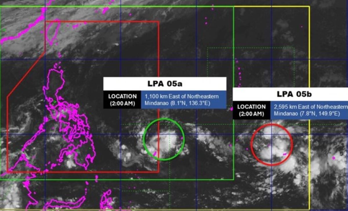 Diễn biến của &aacute;p thấp gần Philippines, cảnh b&aacute;o mưa lớn v&agrave; d&ocirc;ng diện rộng