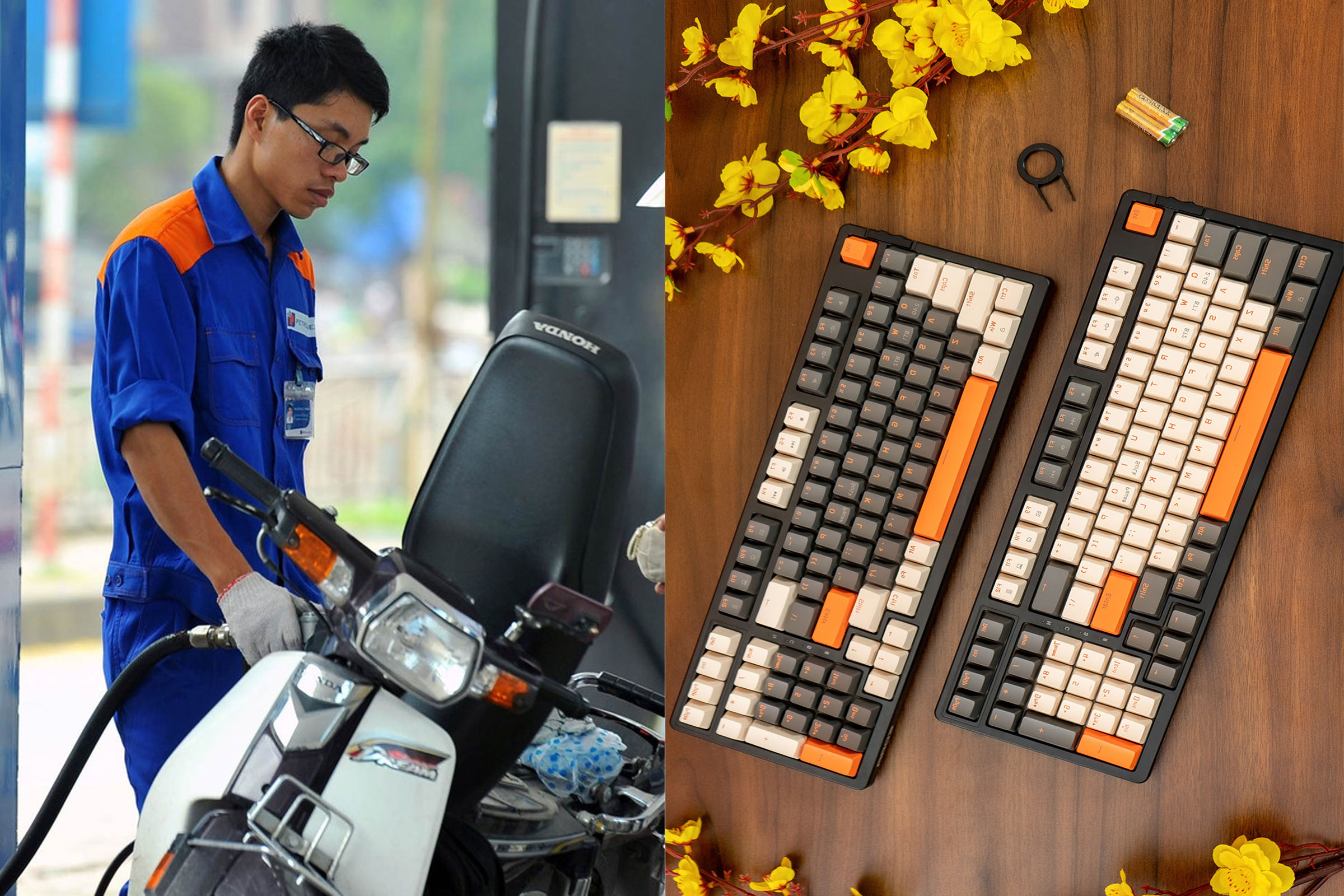 Gi&aacute; xăng dầu h&ocirc;m nay 5/5 bật tăng nhẹ nhưng vẫn rẻ, b&agrave;n ph&iacute;m gaming E-Dra ch&iacute;nh h&atilde;ng gi&aacute; chỉ bằng v&agrave;i lần đổ đầy b&igrave;nh