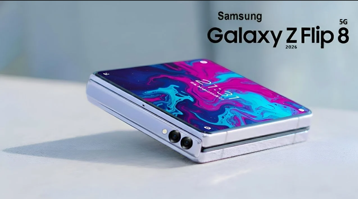 Samsung Galaxy Z Flip 8: &ldquo;Cực phẩm&rdquo; nắp gập si&ecirc;u mỏng 2026 lộ diện, x&oacute;a sổ nếp gấp m&agrave;n h&igrave;nh