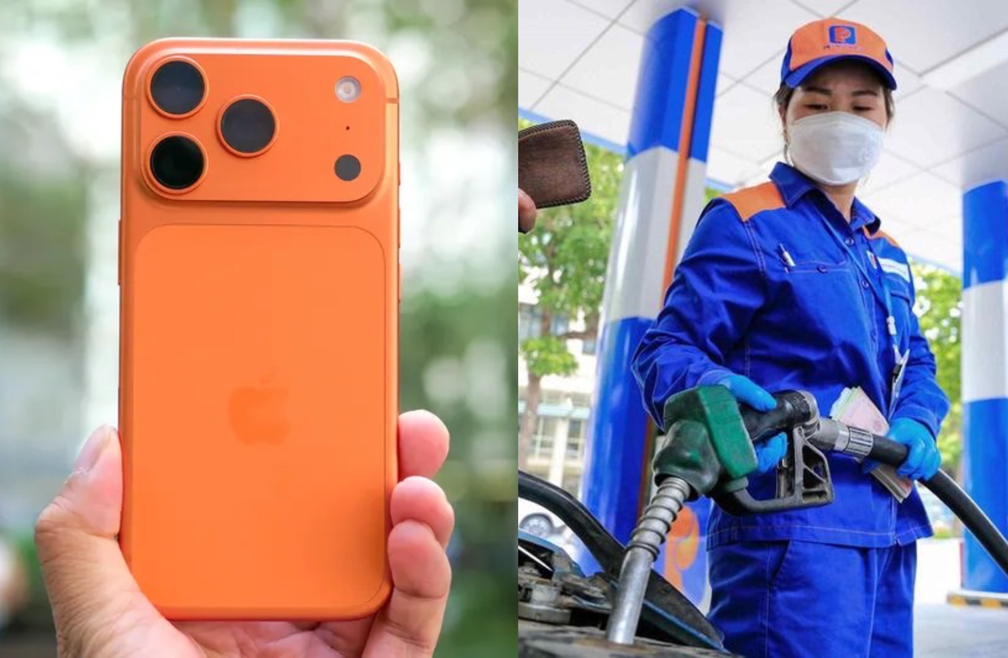 Bảng gi&aacute; xăng dầu h&ocirc;m nay 6/5: Gi&aacute; xăng lao dốc hơn 10.000 đồng trong 1 th&aacute;ng, gi&aacute; iPhone ch&iacute;nh h&atilde;ng ra sao