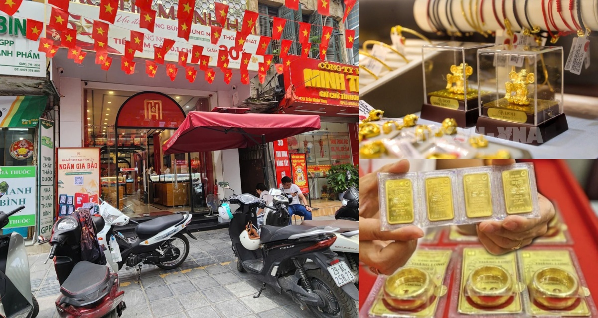 Gi&aacute; v&agrave;ng h&ocirc;m nay 5/5: V&agrave;ng SJC, nhẫn 9999 rớt thảm, người mua d&egrave; chừng, phố v&agrave;ng đổi cảnh giao dịch