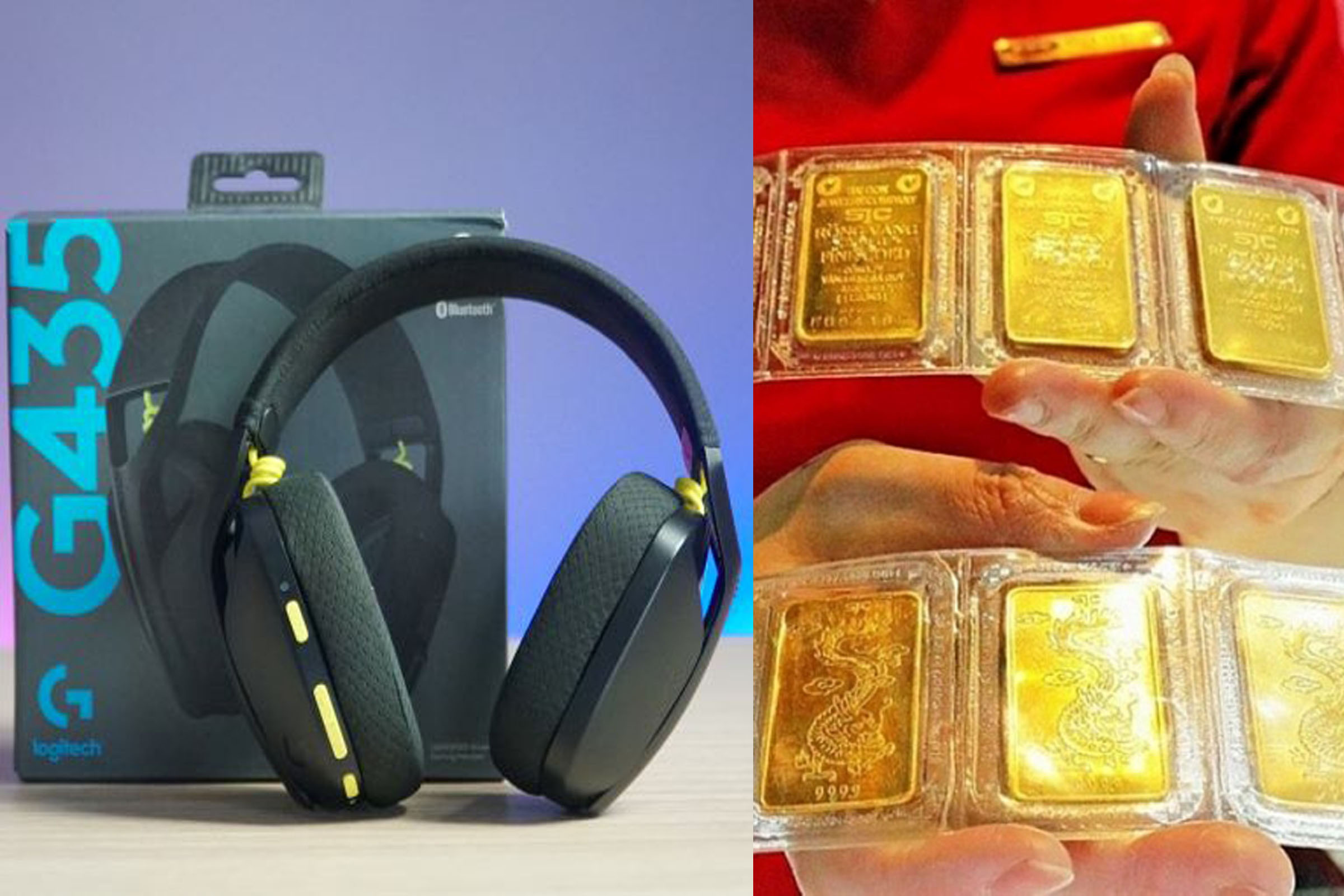 Gi&aacute; v&agrave;ng SJC, v&agrave;ng nhẫn 9999 chiều 5/5 đồng loạt giảm sốc, bảng gi&aacute; tai nghe gaming Logitech ch&iacute;nh h&atilde;ng