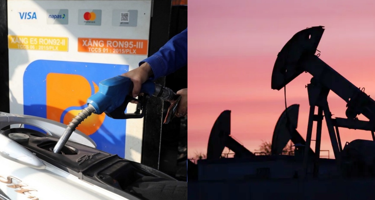 Gi&aacute; xăng dầu h&ocirc;m nay (chiều 5/5): Xăng RON95, dầu diesel rơi từ đỉnh, dầu thế giới hạ nhiệt sau động th&aacute;i mới tại Hormuz