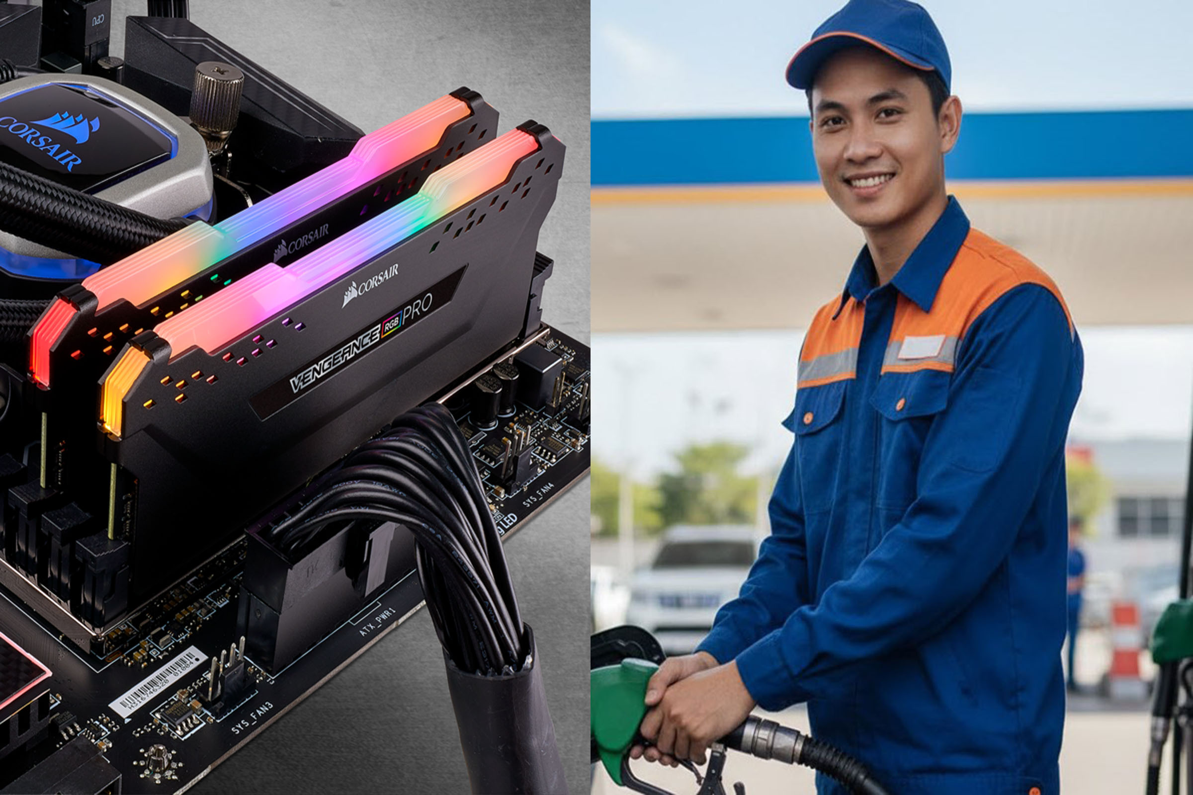 Bảng gi&aacute; xăng dầu Petrolimex trưa 5/5: Dầu Diesel giảm hơn 16.000 đồng/l&iacute;t so với đỉnh, gi&aacute; RAM Corsair ra sao?