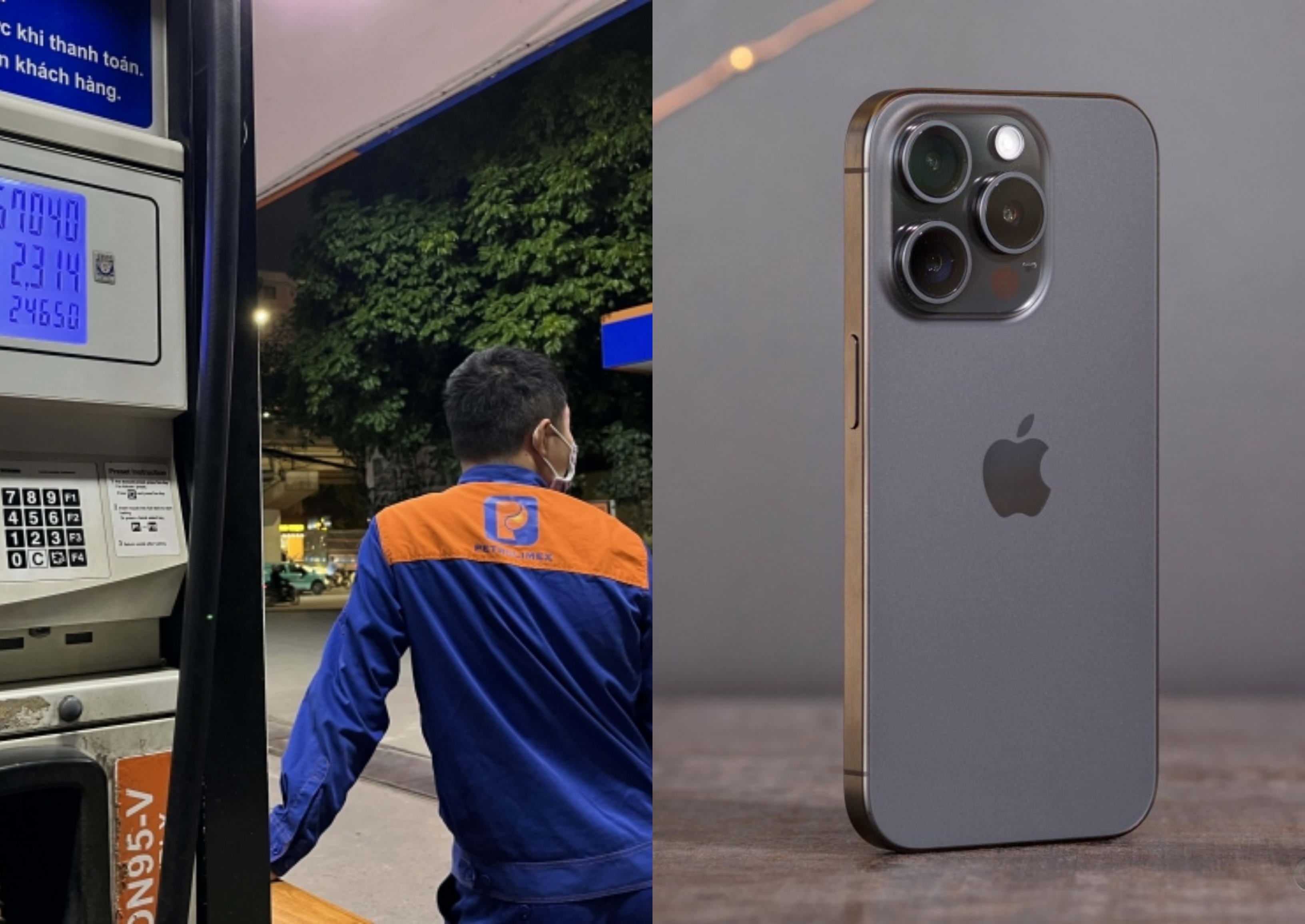 Gi&aacute; xăng dầu mới nhất 6/5:RON 95-III vẫn s&aacute;t mốc 23.000 đồng/l&iacute;t, iPhone 15 tổng xả kho