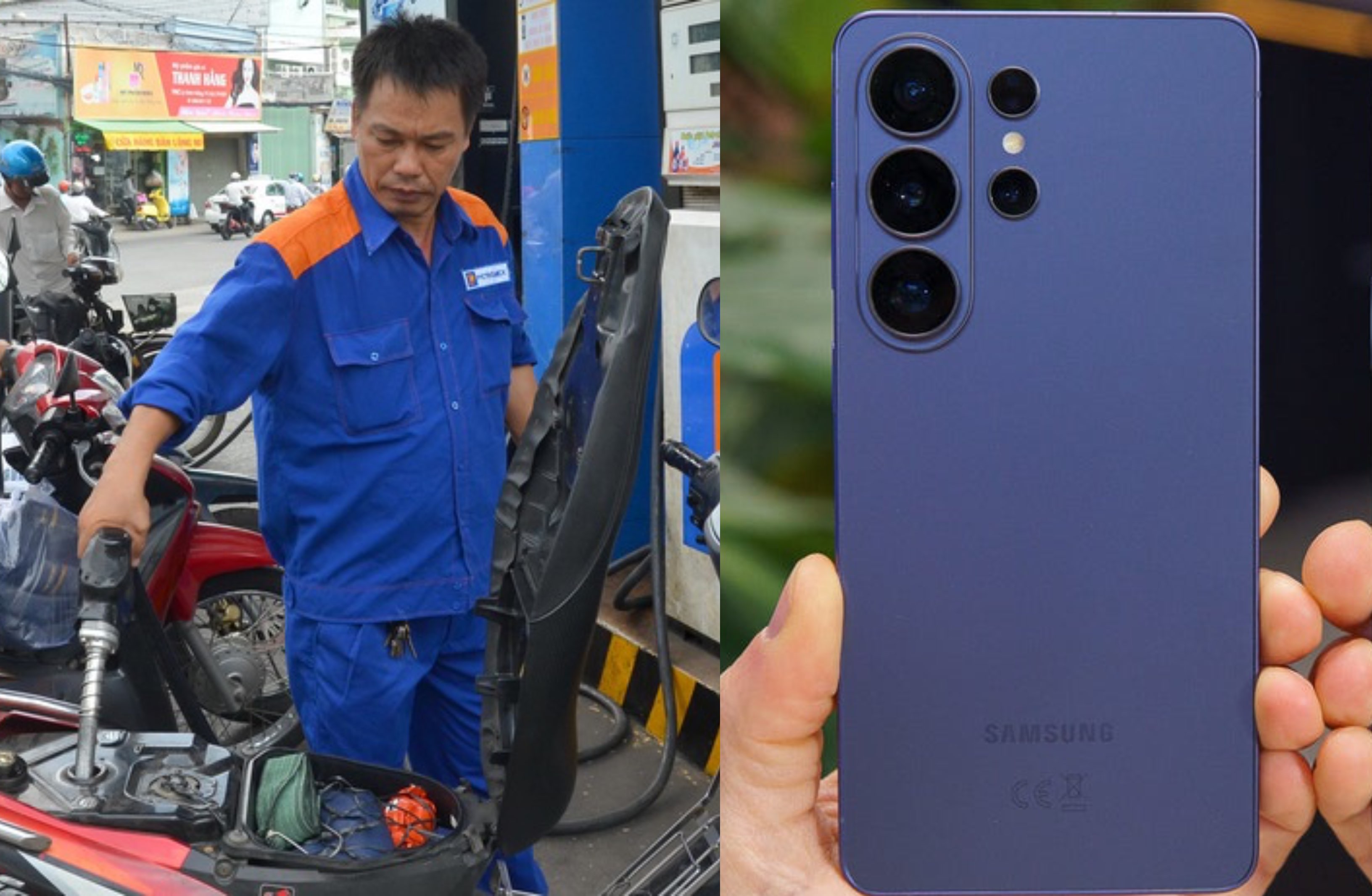 Bảng gi&aacute; xăng dầu h&ocirc;m nay 6/5: Xăng RON95 gần 24.000 đồng/l&iacute;t, dầu Diesel rẻ, flagship Samsung sập s&agrave;n