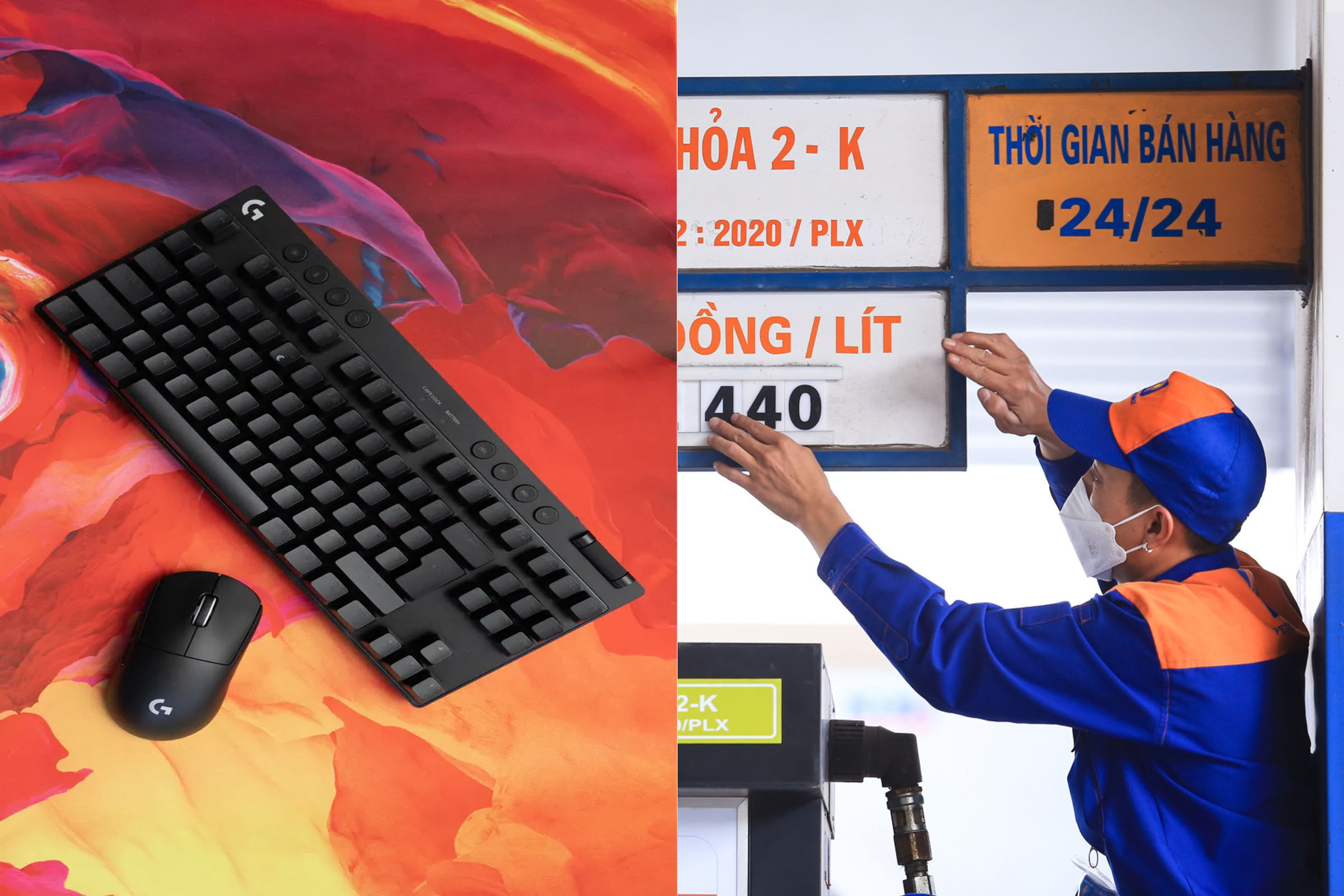 Bảng gi&aacute; xăng dầu cập nhật chiều 7/5: Xăng dầu tăng giảm tr&aacute;i chiều, Gi&aacute; b&agrave;n ph&iacute;m gaming Logitech như thế n&agrave;o?