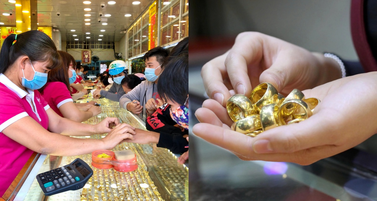 Gi&aacute; v&agrave;ng h&ocirc;m nay (trưa 7/5): V&agrave;ng SJC, nhẫn 9999 lập đỉnh mới, kh&aacute;ch mua tăng, c&oacute; n&ecirc;n b&aacute;n chốt lời? 