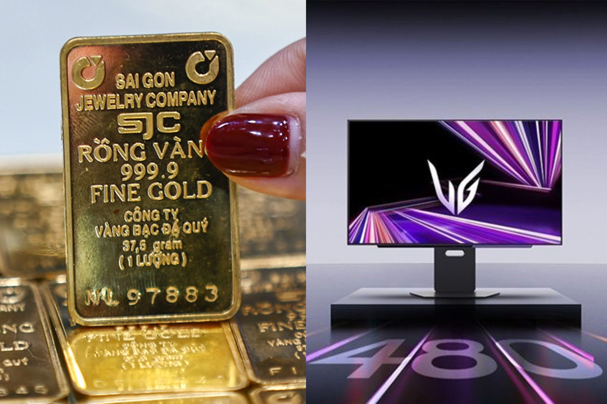 Gi&aacute; v&agrave;ng h&ocirc;m nay 7/5: V&agrave;ng SJC, v&agrave;ng nhẫn tăng hơn 1 triệu đồng/lượng, gi&aacute; m&agrave;n h&igrave;nh gaming LG thế n&agrave;o?