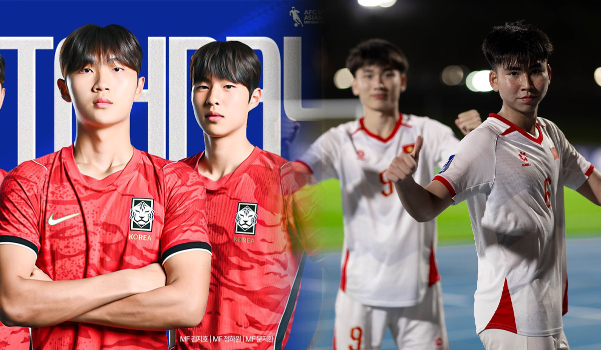 Lịch ph&aacute;t s&oacute;ng trực tiếp b&oacute;ng đ&aacute; U17 Việt Nam đấu U17 H&agrave;n Quốc - VCK U17 ch&acirc;u &Aacute; 2026