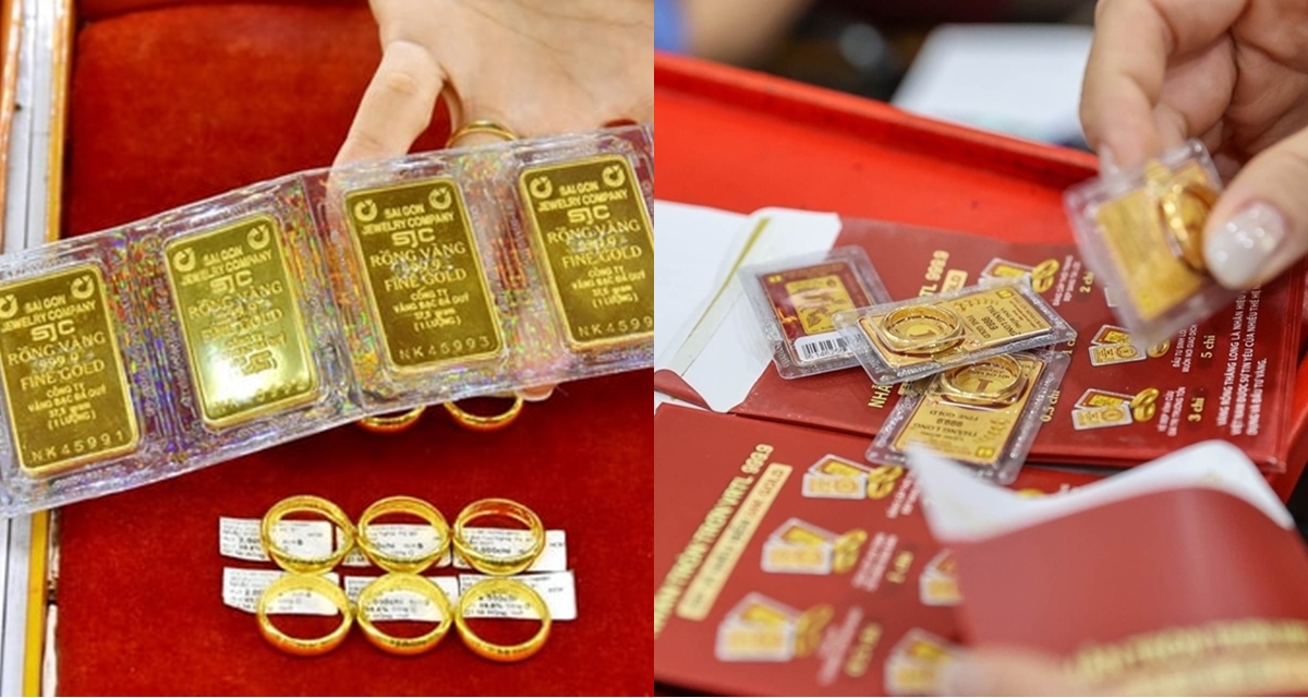 Gi&aacute; v&agrave;ng h&ocirc;m nay 7/5: V&agrave;ng SJC, v&agrave;ng nhẫn c&ugrave;ng tăng 1 triệu, v&agrave;ng thế giới vọt l&ecirc;n 4.720 USD/ounce