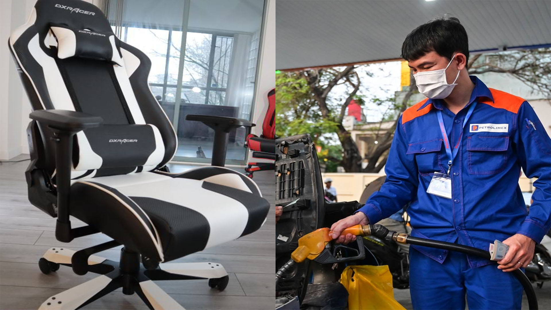 Gi&aacute; xăng RON95 h&ocirc;m nay 8/5 tăng 600 đồng/l&iacute;t, dầu diesel lại rẻ, c&aacute;c d&ograve;ng ghế gaming gi&aacute; c&oacute; tốt kh&ocirc;ng?
