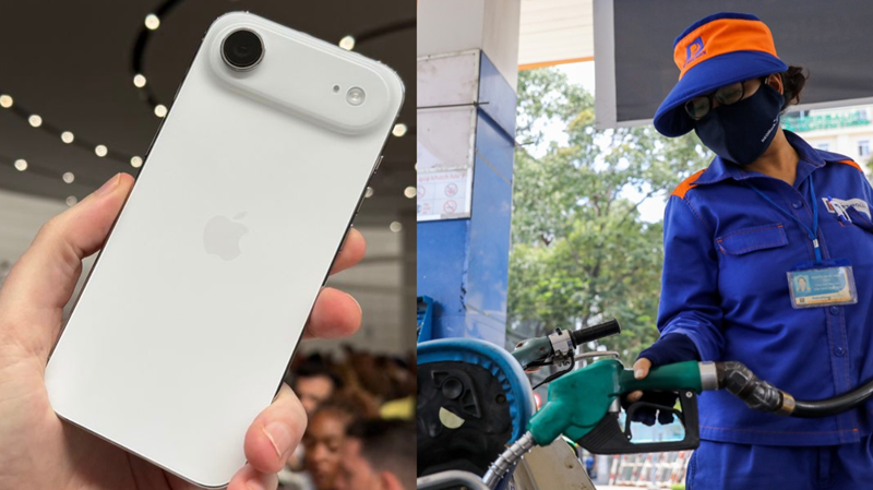 Bảng giá xăng dầu ngày 9/5: Xăng E5 RON 92 tăng mạnh hơn 1.100 đồng/lít, iPhone Air giá rẻ ‘bất ngờ’