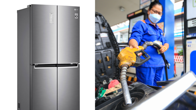 Bảng gi&aacute; xăng dầu ng&agrave;y 8/5: Dầu Diesel lao dốc từ đỉnh, gi&aacute; tủ lạnh LG Multi Door rẻ