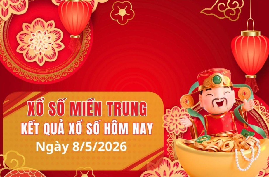 Kết quả xổ số miền Trung h&ocirc;m nay 8/5/2026: Gia Lai v&agrave; Ninh Thuận mới nhất 