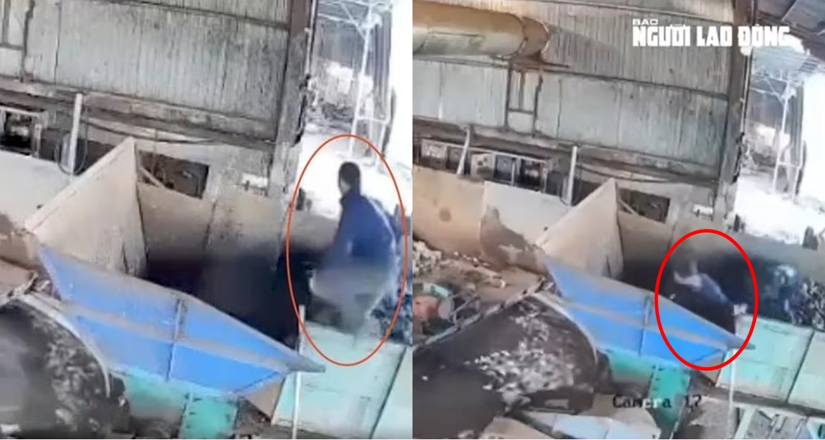 Tr&iacute;ch xuất camera vụ nam c&ocirc;ng nh&acirc;n bị cuốn v&agrave;o m&aacute;y xay mủ cao su ở Gia Lai, đ&atilde; r&otilde; danh t&iacute;nh nạn nh&acirc;n