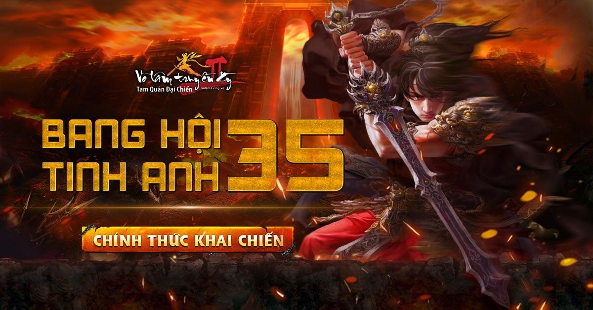 Đại chiến Bang Hội Tinh Anh 35 b&ugrave;ng nổ: V&otilde; L&acirc;m Truyền Kỳ II tung loạt phần thưởng hấp dẫn