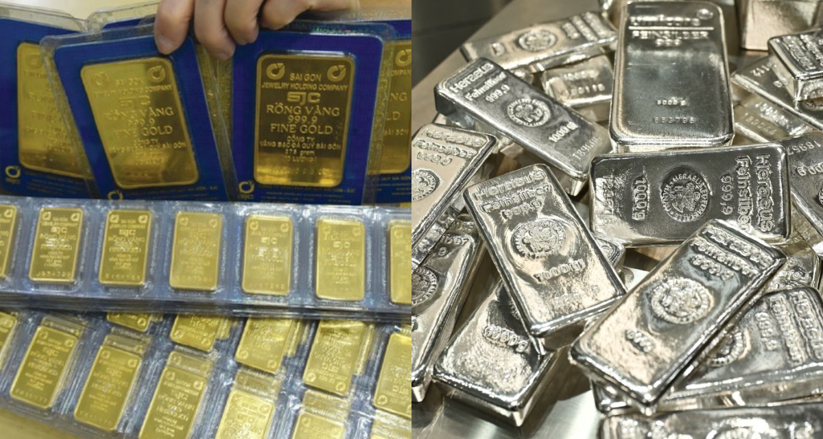 Gi&aacute; v&agrave;ng, bạc h&ocirc;m nay 8/5: Gi&aacute; bạc vượt mốc cao, v&agrave;ng SJC, nhẫn trơn tăng th&ecirc;m 1,5 triệu, dự b&aacute;o thời điểm hạ nhiệt?