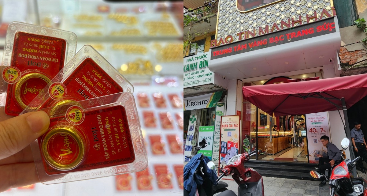 Gi&aacute; v&agrave;ng h&ocirc;m nay (chiều 9/5): V&agrave;ng nhẫn trơn, v&agrave;ng miếng bất động, người mua &lsquo;mất h&uacute;t&rsquo;, chợ đen hạ gi&aacute; b&aacute;n gần 3 triệu