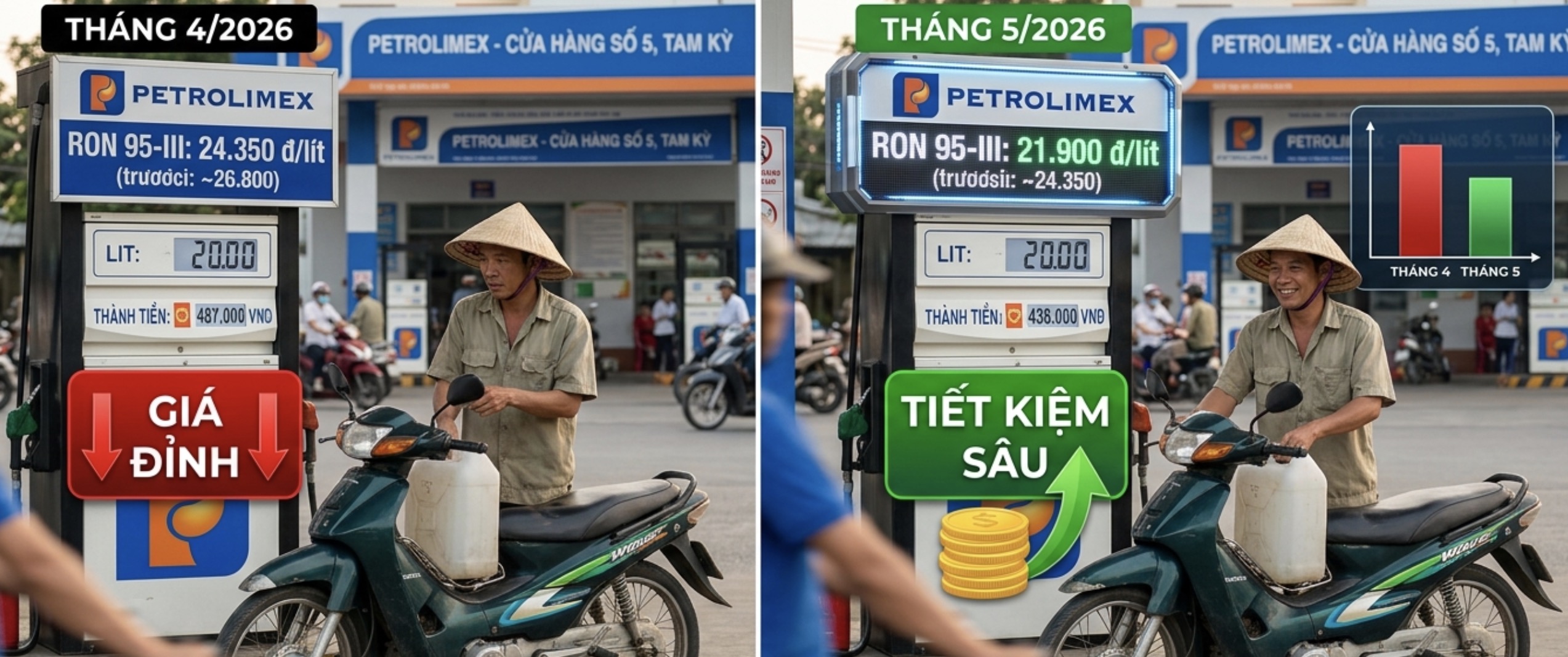 Đổ xăng dầu h&ocirc;m nay (9/4), rẻ hơn cả triệu đồng so với đỉnh th&aacute;ng 4, gi&aacute; smartphone biến động tr&aacute;i chiều