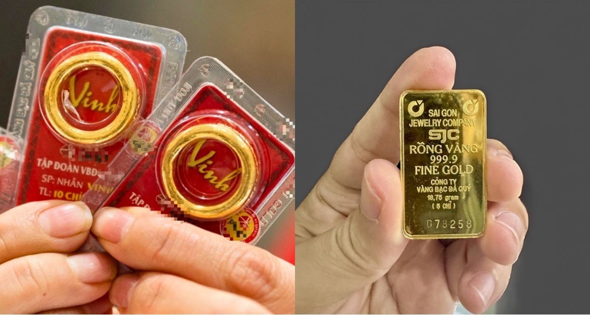 Cập nhật gi&aacute; v&agrave;ng h&ocirc;m nay 9-5: V&agrave;ng miếng SJC, v&agrave;ng nhẫn cao nhất trong 1 tuần, nhiều người lỗ nặng