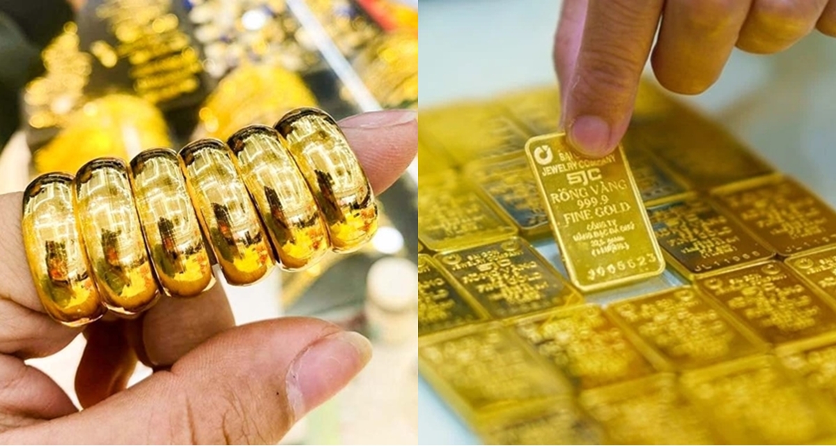 Cập nhật gi&aacute; v&agrave;ng h&ocirc;m nay 10-5: SJC, v&agrave;ng nhẫn tăng 1,5 triệu trong tuần, l&yacute; do người mua vẫn lỗ nặng