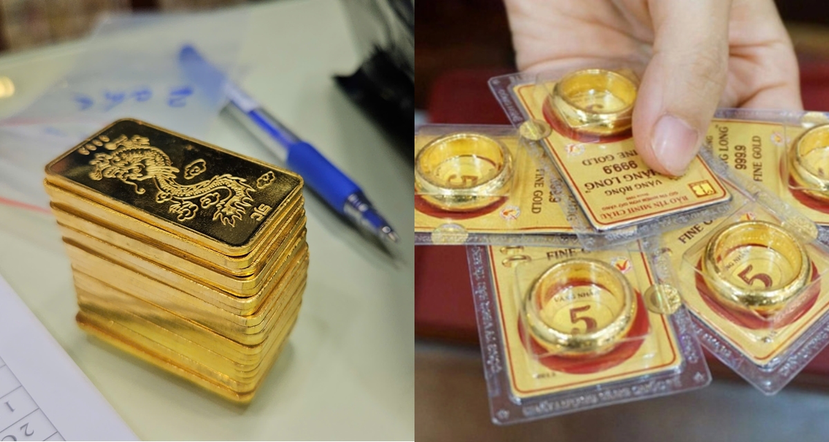 Cập nhật gi&aacute; v&agrave;ng h&ocirc;m nay 10/5: V&agrave;ng SJC, v&agrave;ng nhẫn 9999 trồi sụt li&ecirc;n tục, sắp c&oacute; biến động lịch sử?