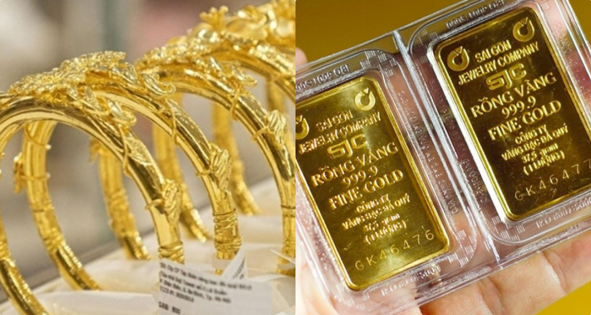 Bảng gi&aacute; v&agrave;ng h&ocirc;m nay 11/5: V&agrave;ng miếng SJC nhẫn 9999 lập mặt bằng gi&aacute; mới, thị trường k&eacute;o nhịp tăng