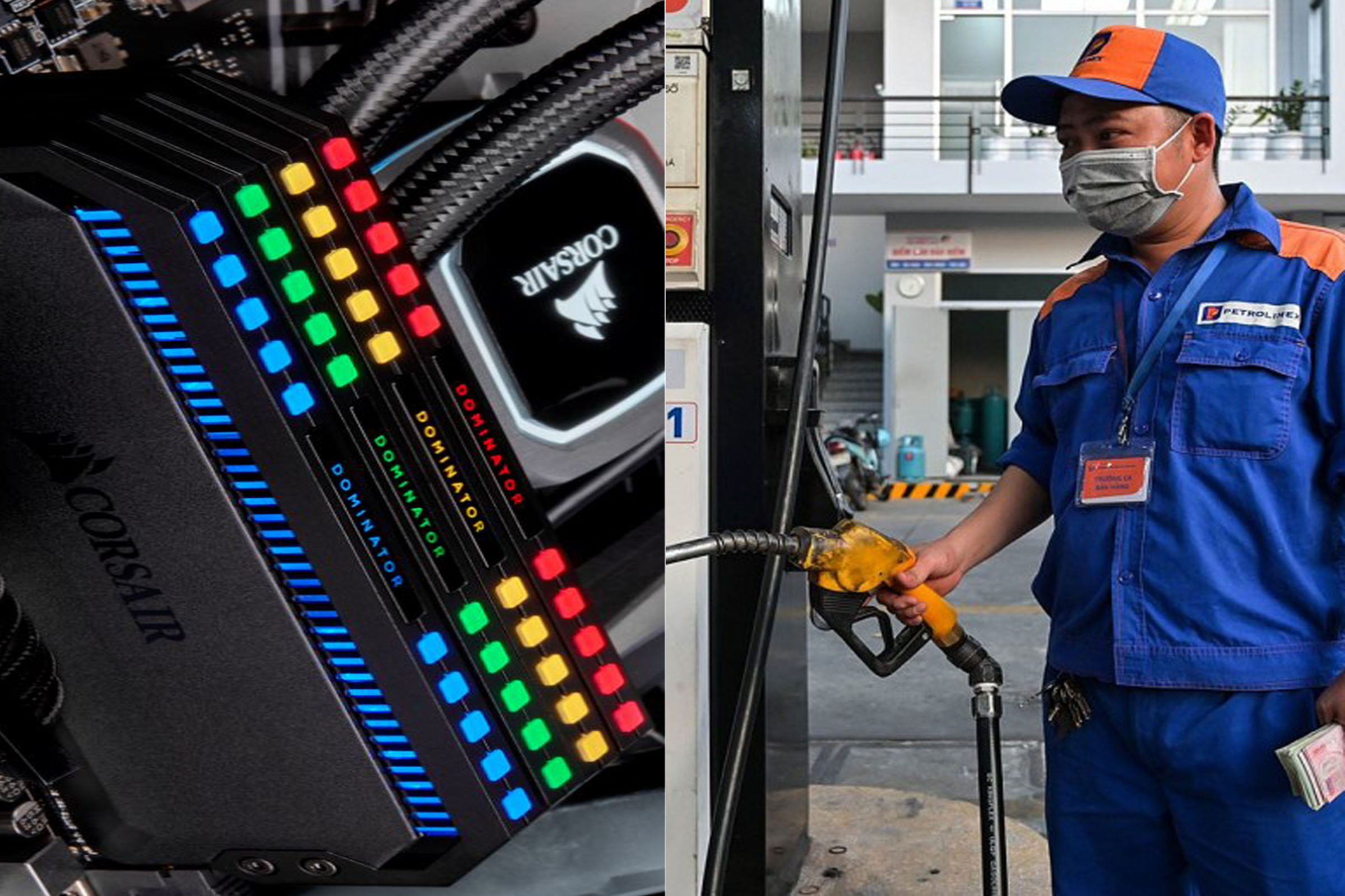 Bảng gi&aacute; xăng dầu chiều 11/5: Dầu diesel giảm hơn 17.000đ/l&iacute;t từ đỉnh, xăng neo gi&aacute; v&ugrave;ng thấp, RAM Corsair gi&aacute; sao?