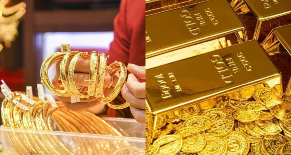 Gi&aacute; v&agrave;ng h&ocirc;m nay 11/5:  V&agrave;ng thế giới chao đảo, v&agrave;ng miếng, v&agrave;ng nhẫn trơn tăng giảm ra sao?