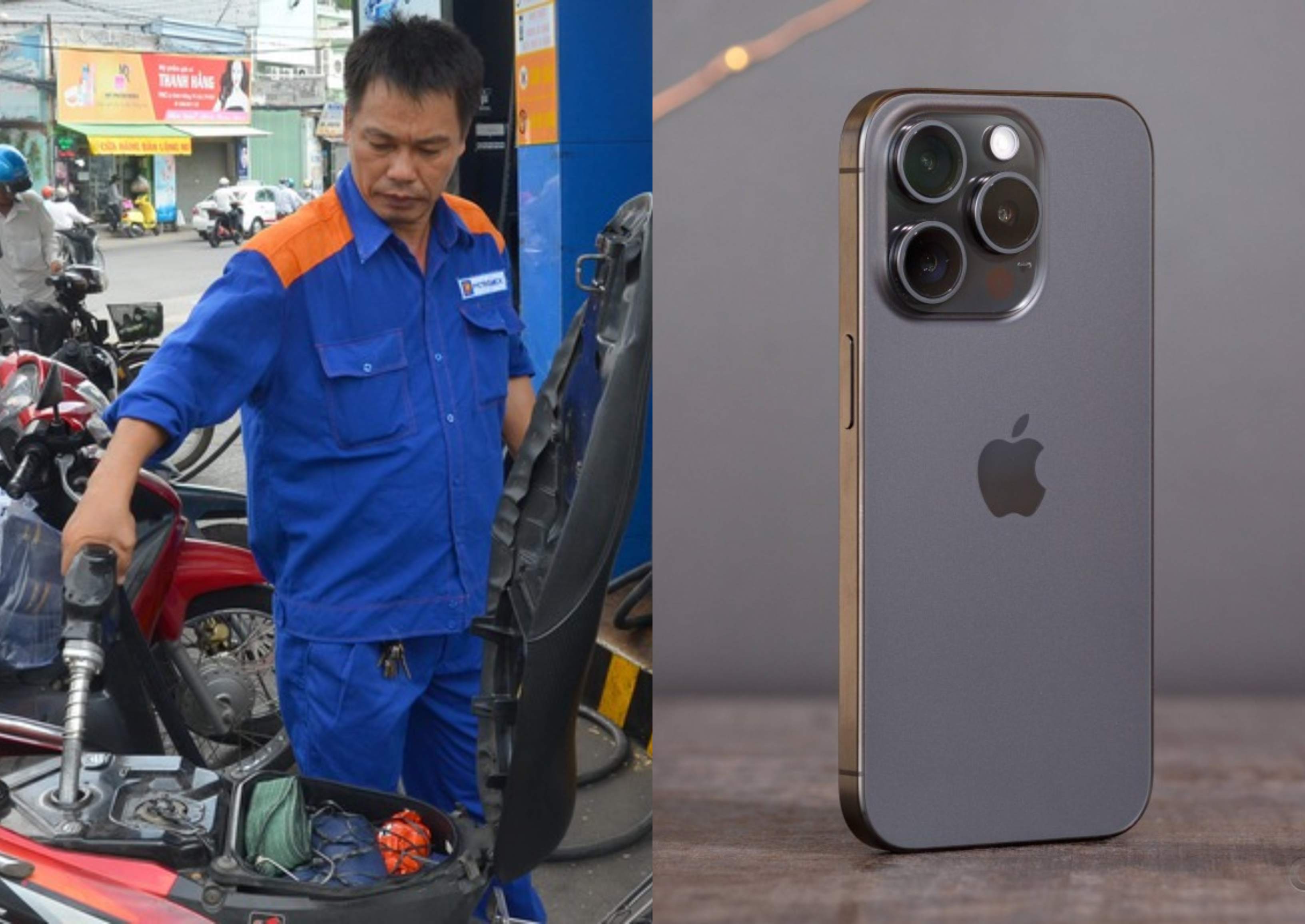Gi&aacute; xăng dầu h&ocirc;m nay trưa 12/5: RON95 hay RON92 đều lao dốc, rẻ hơn 10.000 đồng iPhone 15 chạm đ&aacute;y mới