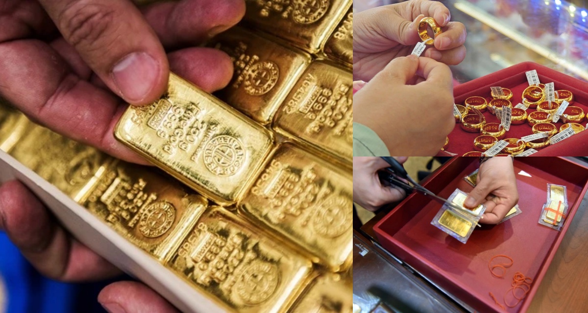 Gi&aacute; v&agrave;ng h&ocirc;m nay (s&aacute;ng 13/5): V&agrave;ng thế giới lao dốc trong đ&ecirc;m, v&agrave;ng miếng v&agrave;ng nhẫn mất nửa triệu mỗi lượng