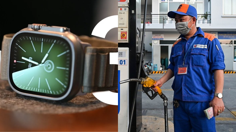 Bảng gi&aacute; xăng dầu ng&agrave;y 13/5: Trong nước chờ điều chỉnh, gi&aacute; Apple Watch Ultra 3 rẻ