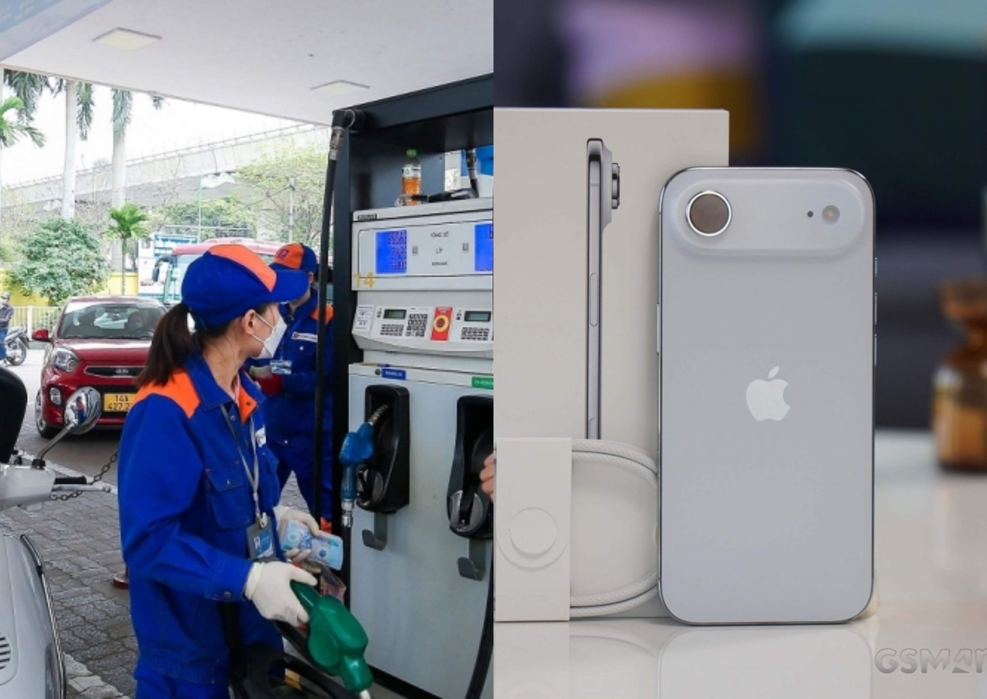 Gi&aacute; xăng dầu h&ocirc;m nay 13/5: Xăng RON95 rẻ như cho, dầu diesel giảm s&acirc;u gần 17.000 đồng/l&iacute;t từ đỉnh, iPhone Air rẻ