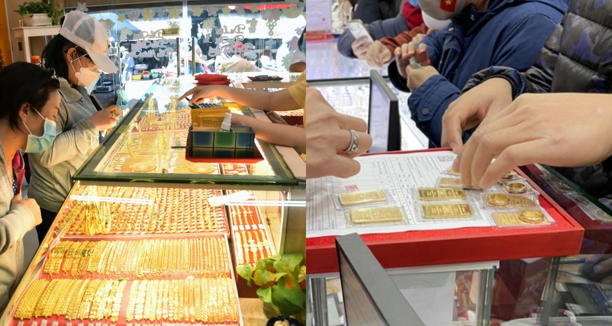 Gi&aacute; v&agrave;ng h&ocirc;m nay (trưa 13/5): V&agrave;ng SJC, nhẫn 9999, v&agrave;ng thế giới c&ugrave;ng lao dốc, ch&ecirc;nh lệch nội - ngoại k&eacute;o gi&atilde;n 