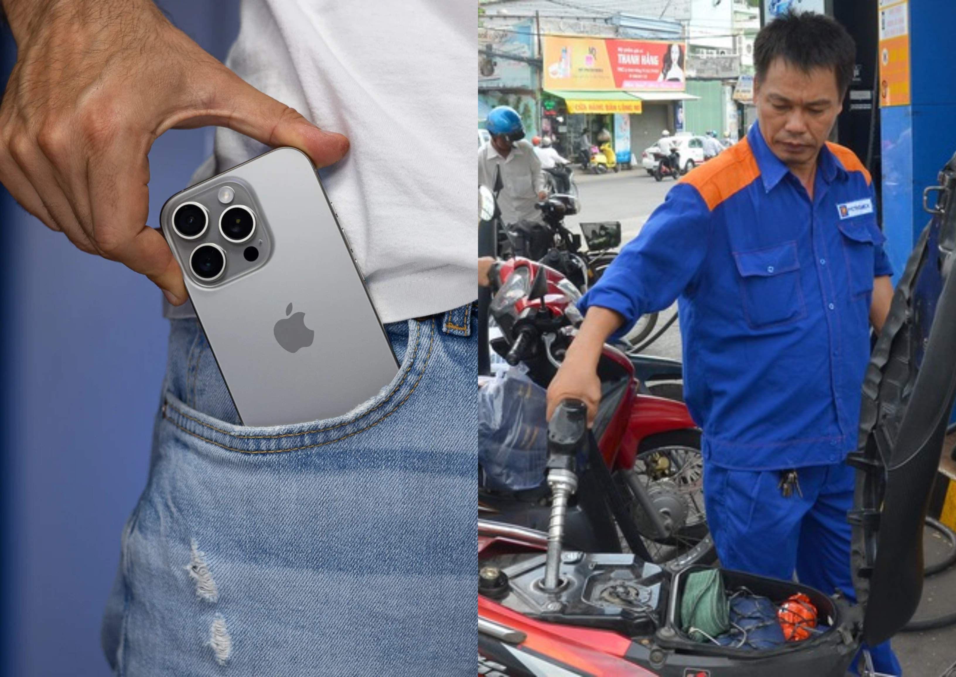 Bảng gi&aacute; xăng dầu s&aacute;ng nay 14/5: Xăng RON95 giảm 9.000 từ đỉnh rẻ như b&egrave;o. iPhone 16 Pro gi&aacute; c&oacute; giảm?