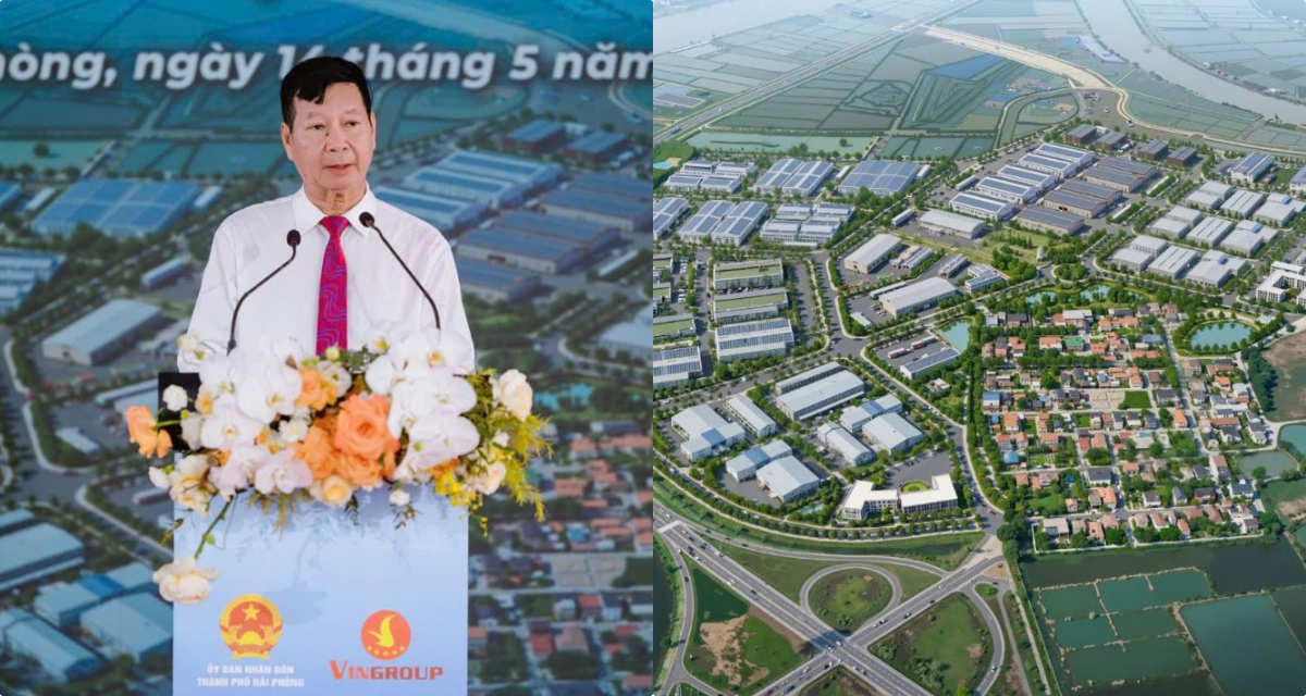 Vinhomes khởi c&ocirc;ng dự &aacute;n đầu tư ph&aacute;t triển kết cấu hạ tầng khu c&ocirc;ng nghiệp Nam Tr&agrave;ng C&aacute;t