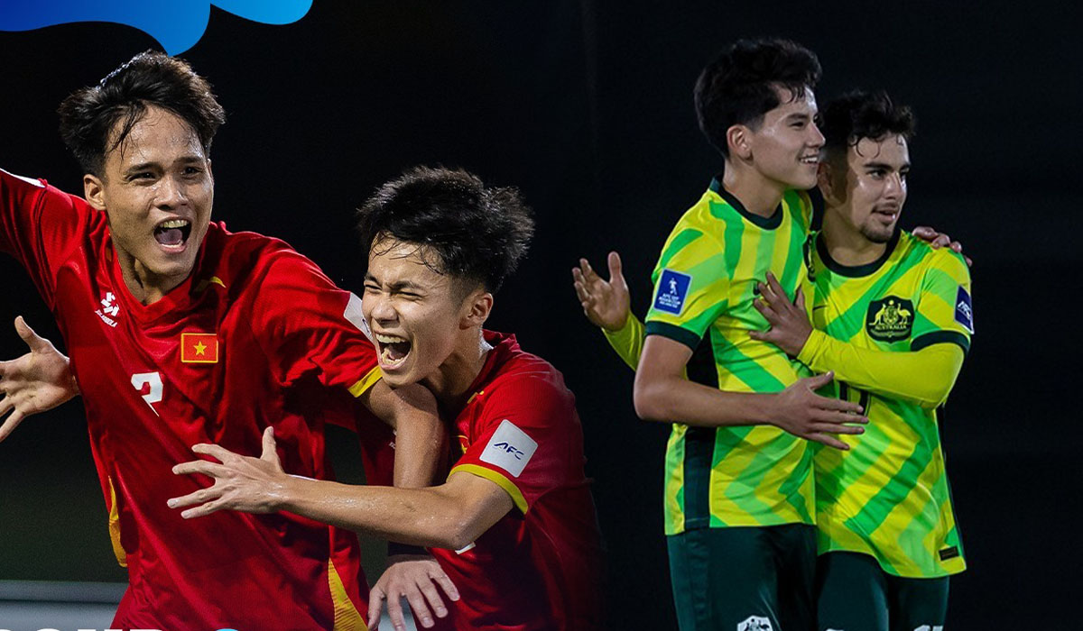 Hi&ecirc;n ngang gi&agrave;nh v&eacute; dự World Cup, U17 Việt Nam khiến U17 Australia \'to&aacute;t mồ h&ocirc;i\' ở một thống k&ecirc;