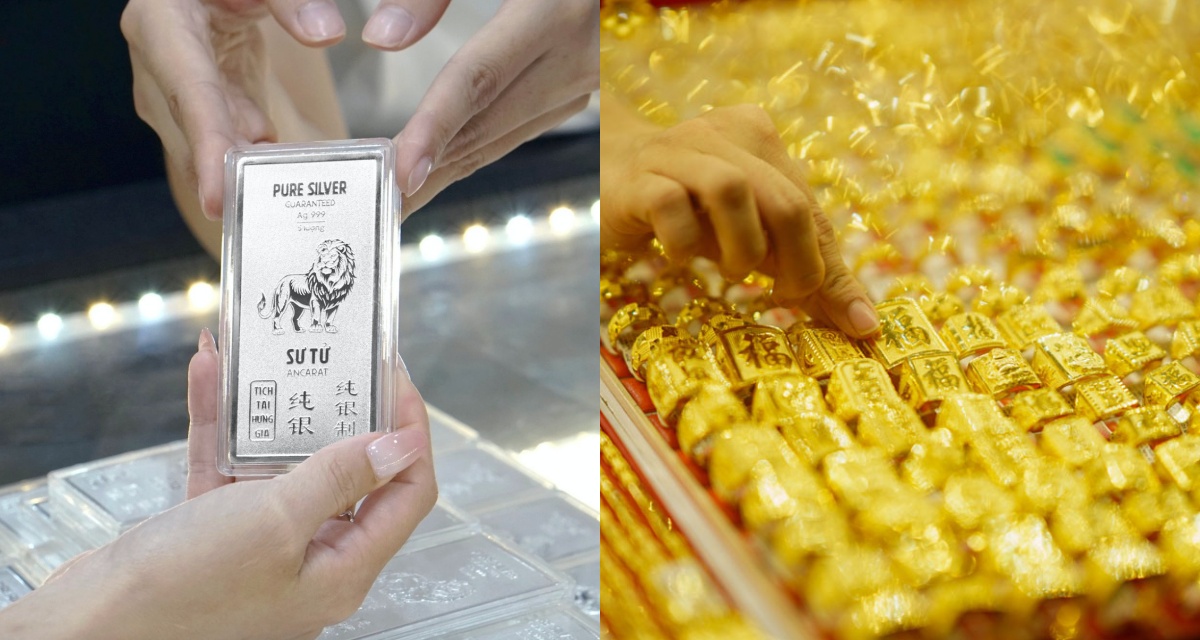 Gi&aacute; v&agrave;ng bạc h&ocirc;m nay 14/5: Bạc l&ecirc;n đỉnh mới, vượt trội hơn v&agrave;ng, SJC, nhẫn 9999 chốt gi&aacute; si&ecirc;u rẻ